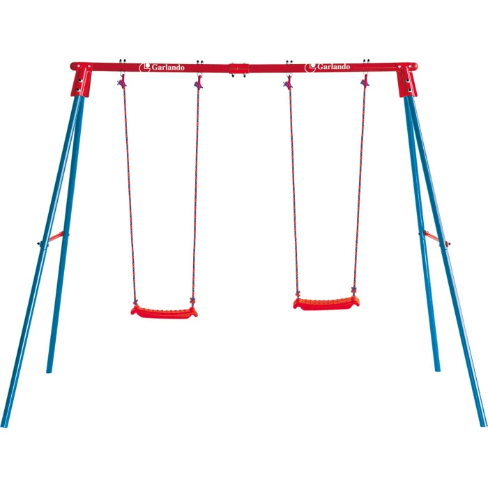 Качели на металлических опорах Garlando Candy двойная (ALT-12)