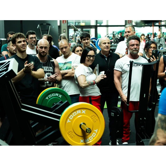 Гантель з регульованою вагою Toorx 1,5-18 кг (MCR-18)