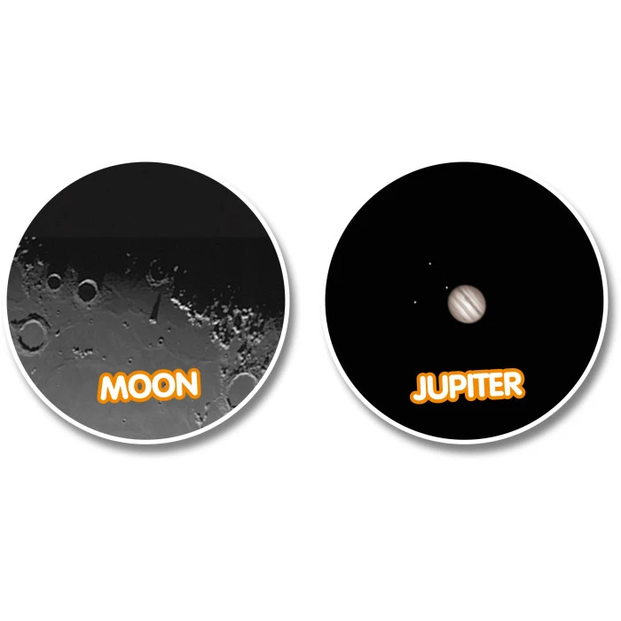 Микроскоп National Geographic Junior 40x-640x + Телескоп 50/360 с кейсом (9118200)