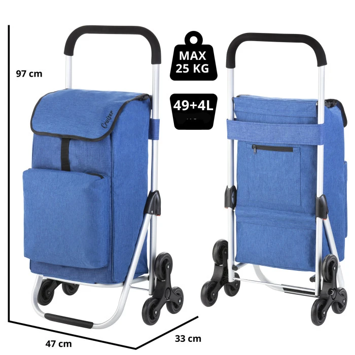 Сумка-тележка ShoppingCruiser Stairs Climber 53 Blue (650063)