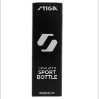 Бутылка для воды Stiga Water Bottle Steel Black, 550ml (2905-0101-55)
