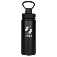Бутылка для воды Stiga Water Bottle Steel Black, 550ml (2905-0101-55)