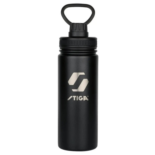 Бутылка для воды Stiga Water Bottle Steel Black, 550ml (2905-0101-55)