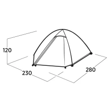 Палатка трехместная Easy Camp Rondane 3 (120470)