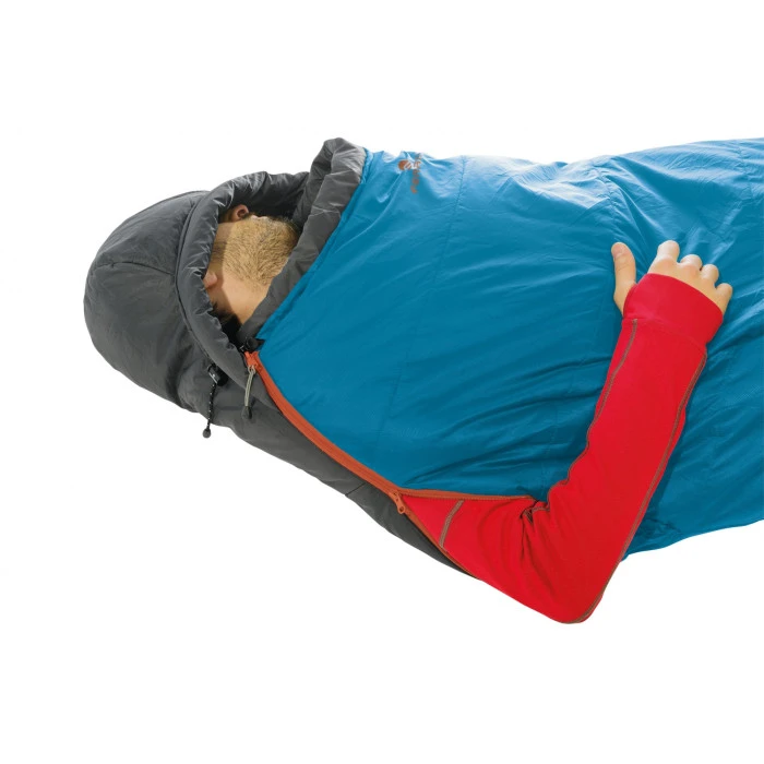 Спальний мішок Ferrino Nightec Lite Pro 600 L/-5°C Blue/Grey Left (86309HBG)