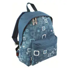 Городской рюкзак Highlander Zing 20 Kaleidos Square Print Teal