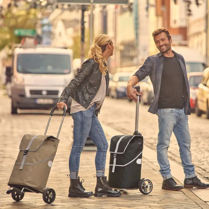 Сумка-тележка Andersen Unus Shopper Mikkel Black (140-210-80)