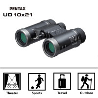 Бинокль Pentax UD 10x21 Black (61816)
