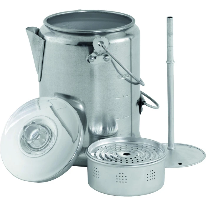 Кофеварка туристическая Easy Camp Adventure Coffee Pot 1.4L Silver (680197)