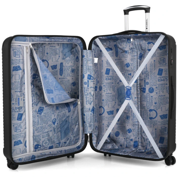 Чемодан Gabol Balance (L) Grey (115947-016)