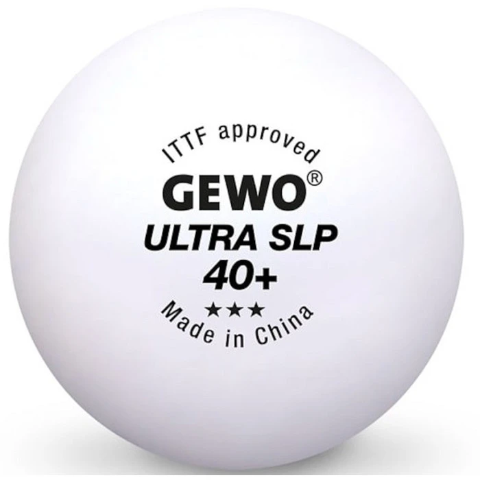Мячи для настольного тенниса Gewo Ultra SLP 40+ ITTF 6 шт (81351200)