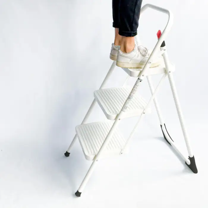 Лестница Rolser Taburete M/11 UNE 3 ступени Blanco (MET004-1024)