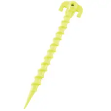 Колочки Outwell Screw Plastic Peg 25 см 6 шт. Luminous Green (650512)