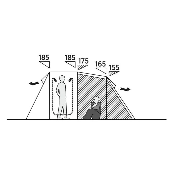 Палатка четырехместная Easy Camp Hamra 4 (120494)