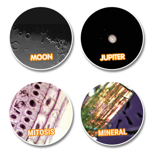 Микроскоп National Geographic Junior 40x-640x + Телескоп 50/360 (9118400)