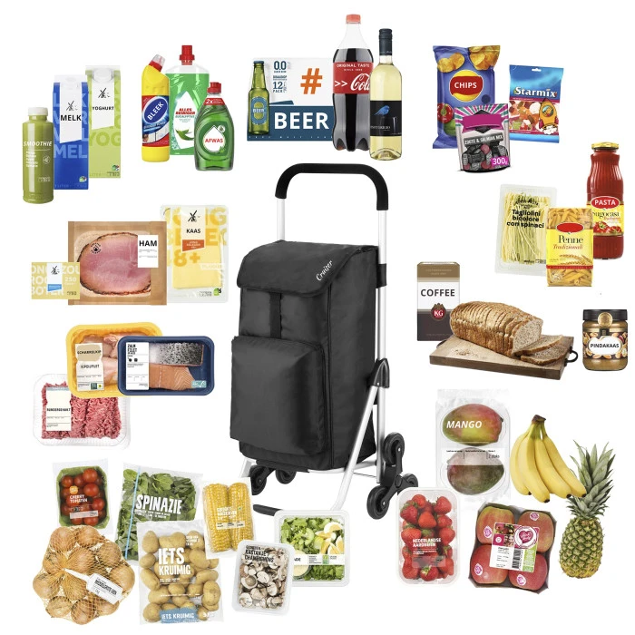 Сумка-тележка ShoppingCruiser Stairs Climber 53 Grey (604361)