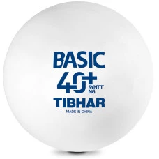 М'ячі для настільного тенісу Tibhar Basic 40+ SYNTT NG 6 шт (85511200)