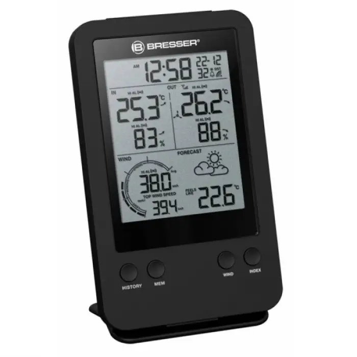 Метеостанція Bresser 3-in-1 Profi Wind Gauge Black (7002531)