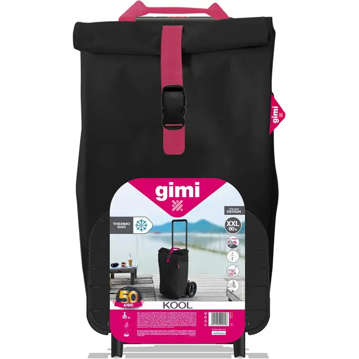 Сумка-тележка Gimi Kool 60 Black (168409)