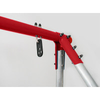 Гойдалка на металевих опорах Garlando Candy Plus одинарна (ALT-13)