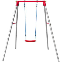 Гойдалка на металевих опорах Garlando Candy Plus одинарна (ALT-13)