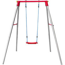 Качели на металлических опорах Garlando Candy Plus одинарные (ALT-13)