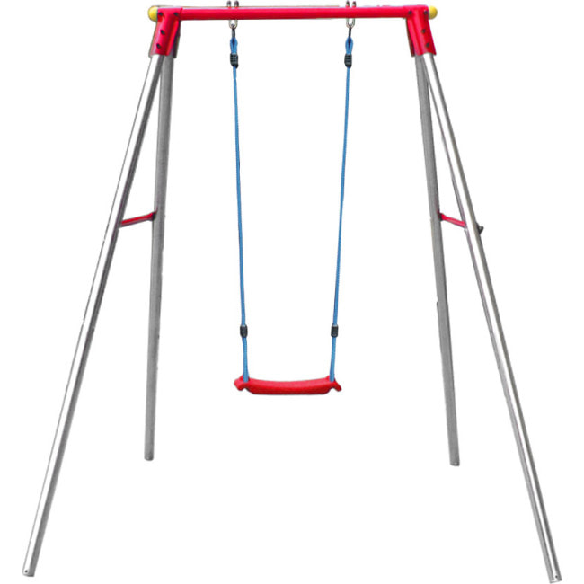 Качели на металлических опорах Garlando Candy Plus одинарные (ALT-13)