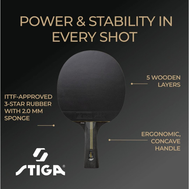Ракетка для настольного тенниса Stiga Trinity V2 3 Star FL (1213-1208-35)