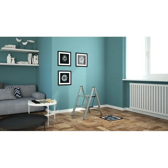 Драбина Colombo Leonardo Black 2 щаблі (G300A02W)