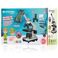 Микроскоп Bresser Junior Biolux CA 40x-1024x с адаптером для смартфона + кейс (8855002)