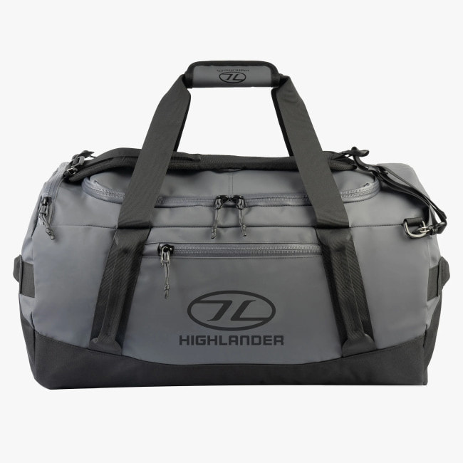 Сумка дорожная водозащитная Highlander Hauler Duffel 65L Dark Grey (DB133-DGY)