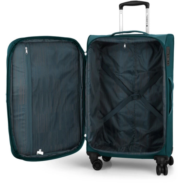 Валіза Gabol Cloud (M) Turquoise (114046-018)