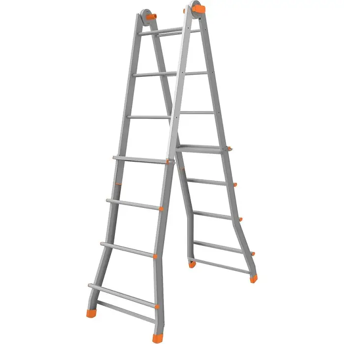 Драбина телескопічна Colombo Pratic 4+4 Steel (PRATIC4+4ACC)