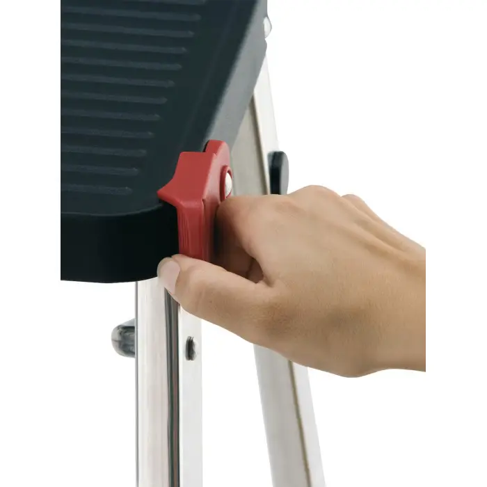 Лестница Rolser Taburete M/3 3 ступени Rojo (MET3001-1009)