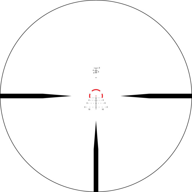 Оптический прицел Vortex Strike Eagle 1-8x24 (AR-BDC3 IR) (SE-1824-2)