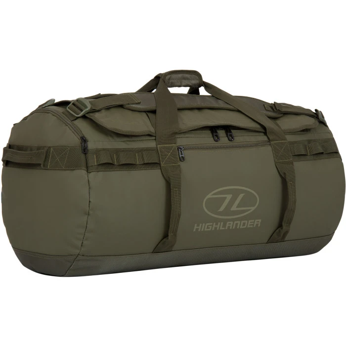 Сумка дорожня водозахисна Highlander Storm 90L Olive (DB124-OG)
