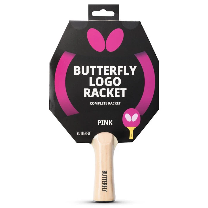 Ракетка для настольного тенниса Butterfly Logo Racket Pink FL (6017873302)