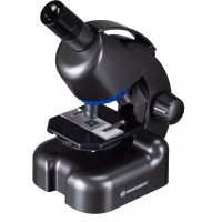 Микроскоп Bresser Junior CM-04 100x-900x Black с набором для опытов и адаптером для смартфона (14951)