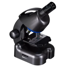 Мікроскоп Bresser Junior CM-04 100x-900x Black з набором для дослідів і адаптером для смартфона (14951)