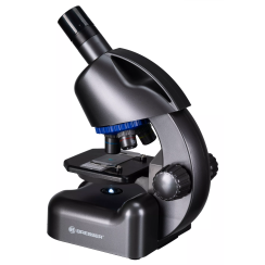 Микроскоп Bresser Junior CM-04 100x-900x Black с набором для опытов и адаптером для смартфона (14951)