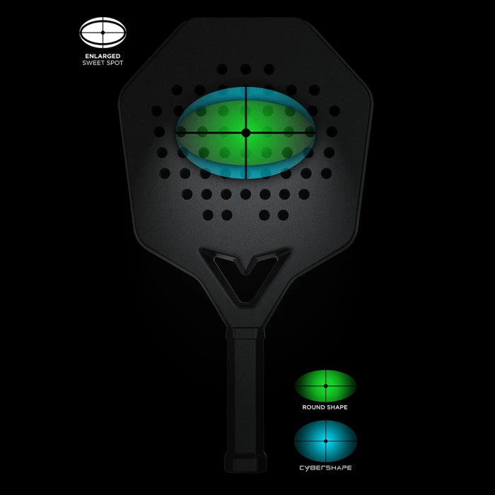 Ракетка для падел тенниса Stiga Racket Cybershape 18K (2202-1701-03)