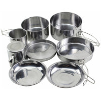 Набор посуды Highlander Peak Weekender Cookware Kit Metallic (CP215)