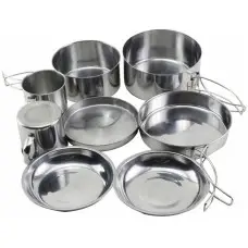 Набор посуды Highlander Peak Weekender Cookware Kit Metallic (CP215)