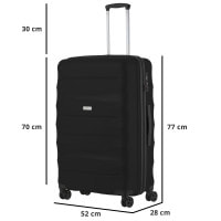 Чемодан CarryOn Porter (L) Black (502445)
