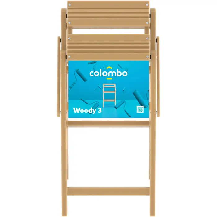 Драбина Colombo Woody 3 щаблі (G130LL3W)