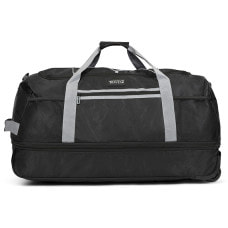 Сумка дорожная на колесах TravelZ Wheelbag Doubleloader foldable black 80(95)L (603096)