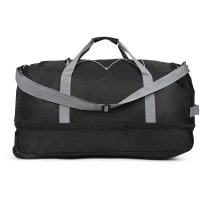 Сумка дорожная на колесах TravelZ Wheelbag Doubleloader foldable black 80(95)L (603096)