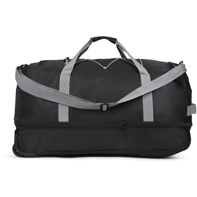 Сумка дорожная на колесах TravelZ Wheelbag Doubleloader foldable black 80(95)L (603096)