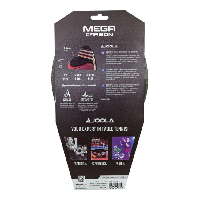 Ракетка для настольного тенниса Joola Mega Carbon (54205)