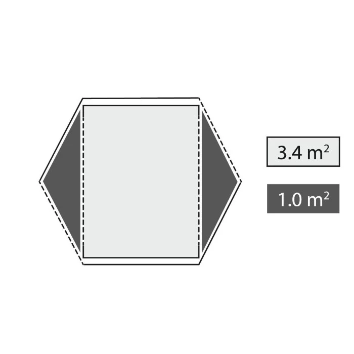 Палатка трехместная Robens Aster 3 Pro (130400)